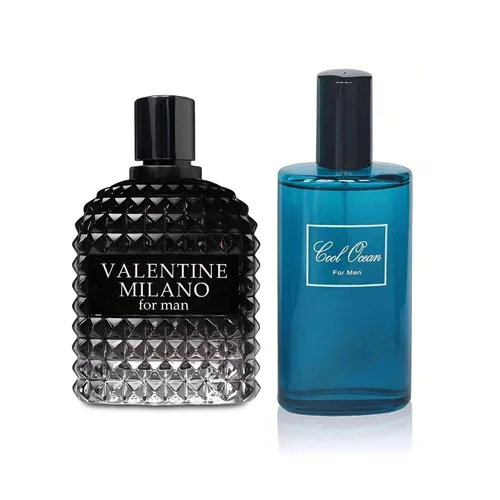 Miniatura 14 de AFLUXE Azura Noir Colonia para hombre, perfume picante amaderado, 3.4 fl oz, fragancia de larga duración con cítricos frescos y vetiver, uso diario
