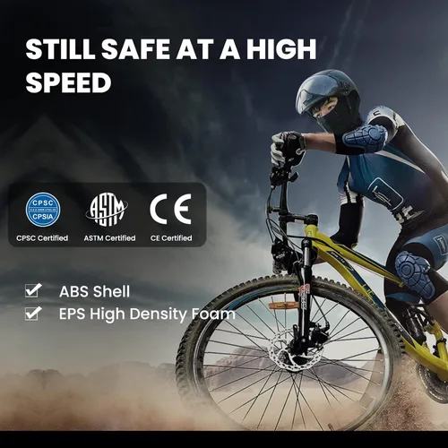 Miniatura 2 de ILM Casco de bicicleta para adultos, casco de esquí, snowboard para hombres y mujeres, con visera extraíble, orejeras ASTM CPSC y CE Z102