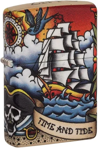 Miniatura 12 de Zippo Encendedores náuticos Armadura de cromo pulido