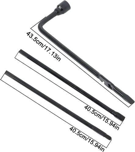 Miniatura 5 de LABLT Juego de Herramientas de Rueda de Repuesto con Llave de Cric y Cric para Silverado 1500 Sierra 2000 2001 2002 2003 2004 2005 2006 2007 2008