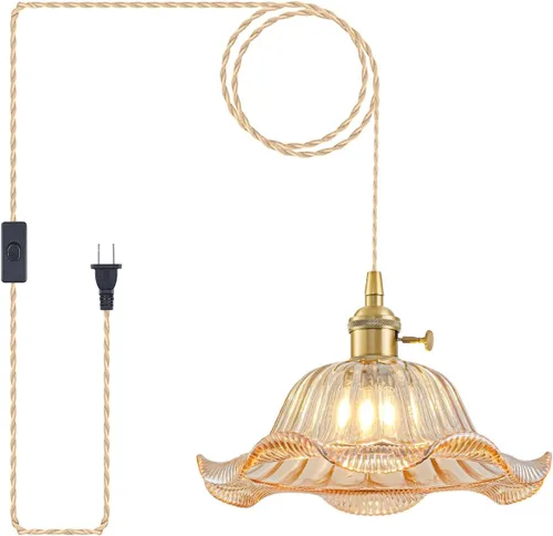 Miniatura 16 de Paquete de 2 luces colgantes para isla de cocina, lámparas colgantes ajustables de cristal, luces colgantes negras mate, isla de cocina, iluminación