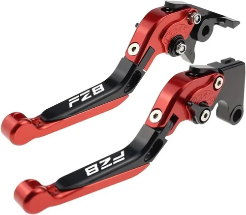 Folding Extendable Brake Clutch Levers for FZ8 FZ-8 FZ 8 2011-2015 Motorcycle Accessories Parts Handles Set Adjustable(Design A)