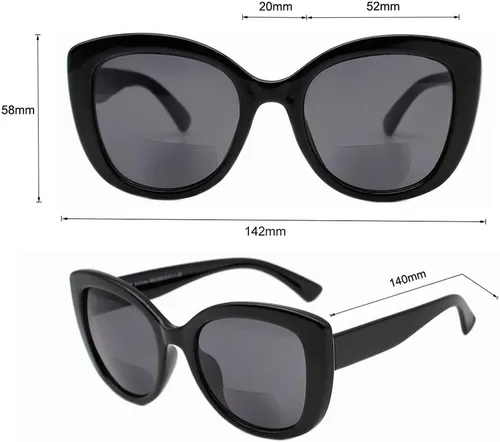 Miniatura 5 de VITENZI Gafas de sol con lectores para mujer, gafas de sol de lectura tintadas, Barletta