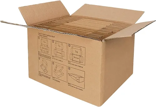 Miniatura 7 de MEBRUDY - Cajas de envío de 6 x 4 x 3 pulgadas, paquete de 25, caja pequeña de cartón corrugado para enviar por correo, embalaje, publicidad por