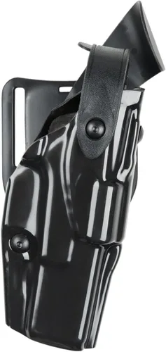 Miniatura 56 de Safariland 6360 ALS/SLS Mid-Ride Duty Rated Level III Retention Holster STX negro brillante.