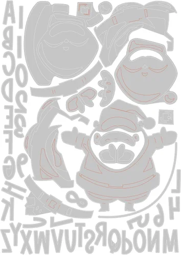 Miniatura 2 de Sizzix Thinlits 666338 - Juego de troqueles de metal y oblea, para álbumes de recortes, grabados en relieve, diario, 49 unidades Plata