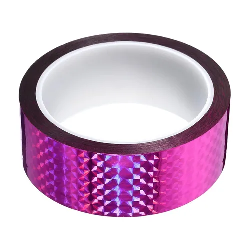 Miniatura 11 de YOKIVE Cinta de prisma, cintas decorativas holográficas reflectantes autoadhesivas, ideal para proyectos de manualidades, arte de bricolaje, hogar