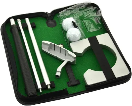 Miniatura 2 de Neon Executive Gift - Kit de Putter de Golf Portátil con Pelota y Copa-Hoyo para Práctica de Golf Interior de Viaje