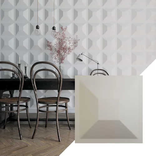 Miniatura 12 de Ekena Millwork 11 7/8 pulgadas de ancho x 11 7/8 pulgadas de alto, Diane EnduraWall Panel decorativo de pared 3D, rosa champán
