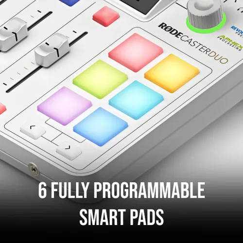 Miniatura 3 de RØDE RØDECaster Duo Compact Solución de producción de audio todo en uno para podcasting, transmisión, producción de música y creación de contenido