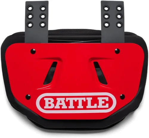 Miniatura 13 de Battle Sports Placa de espalda para fútbol – Protector de espalda dura con espuma contorneada para protección de alto impacto para jóvenes, niños