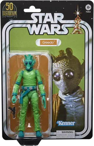 Miniatura 2 de STAR WARS The Black Series Greedo - Figura coleccionable de la trilogía original del 50 aniversario de Lucasfilm de 6 pulgadas (exclusivo de Amazon)