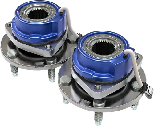 Rodamientos de rueda delantera – Juego de 2 – Compatible con Chevy, Buick, Cadillac, Oldsmobile, Pontiac - Impala, Monte Carlo, Century, Grand Prix,