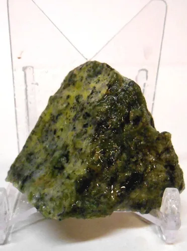 Miniatura 4 de Rockhound's First Choice Rock Tumbler - Kit de recambio de gemas – Jade nefrita natural en bruto de Perú, verde gemmy, 4 onzas