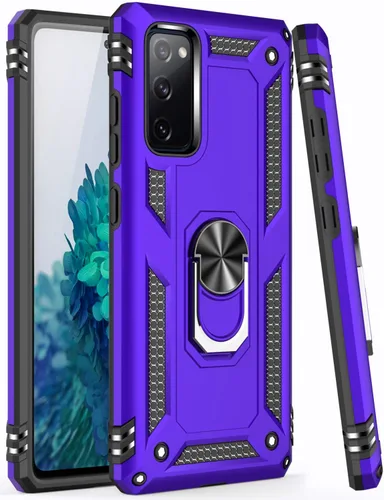 Miniatura 5 de LUMARKE Funda para Galaxy S20 FE con protector de pantalla, supera los 16 pies, probada en caídas, de grado militar, con soporte de anillo