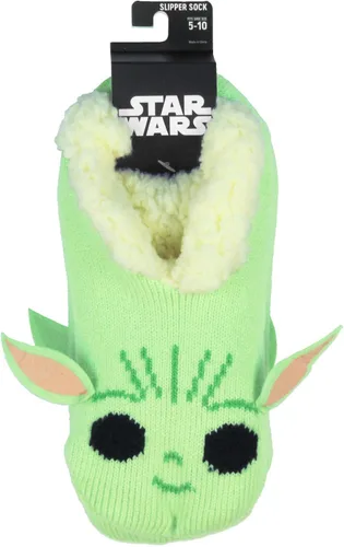 Miniatura 4 de Star Wars The Mandalorian Baby Yoda - Calcetines con forro Sherpa para mujer