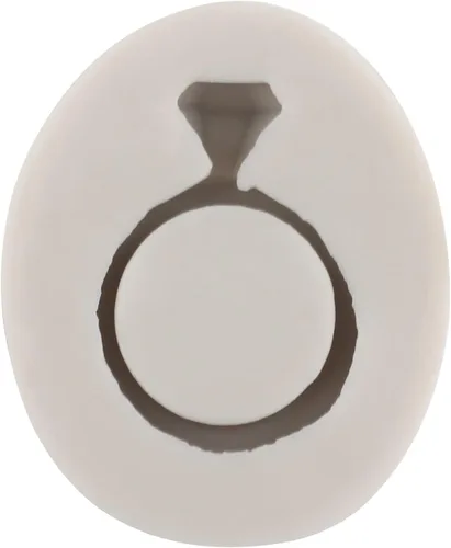 Miniatura 4 de Sijiangmold Molde de fondant de corazón MR MRS I DO, molde de silicona para decoración de tartas, molde de anillo de copa de vino de champán