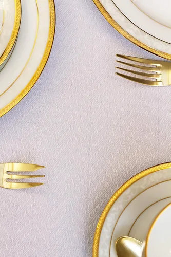 Miniatura 8 de Camino de mesa blanco de 48 pulgadas, bufanda de aparador impermeable, camino de mesa de café para exteriores, elegantes caminos de mesa de comedor