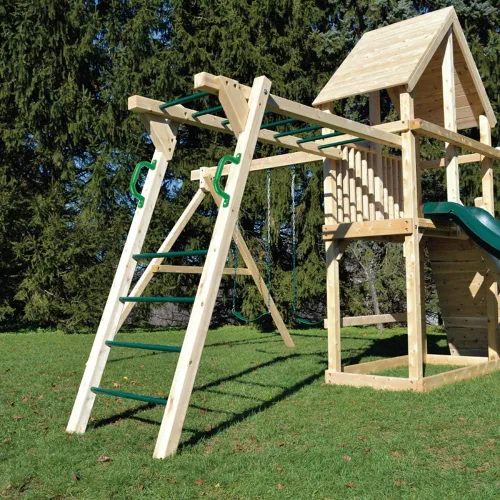 Miniatura 5 de Paquete de 2 asas de metal verde de 10 pulgadas, asas de seguridad para juegos al aire libre, barra de agarre para niños, empuñaduras para casa