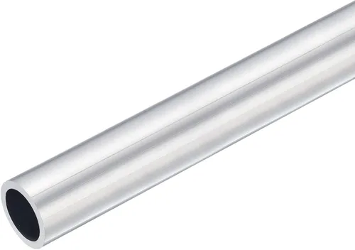 Miniatura 34 de uxcell Tubo redondo de aluminio 6063, tubo de 27 mm de diámetro exterior y 23 mm de diámetro interior de 400 mm de longitud para proyectos