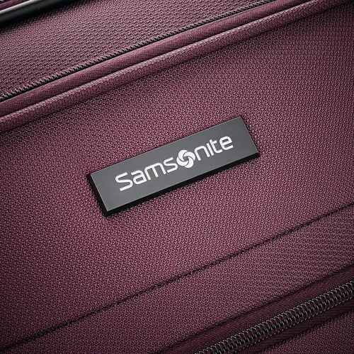 Miniatura 6 de Samsonite Ascella X Softside - Equipaje expansible con ruedas giratorias, Ciruela