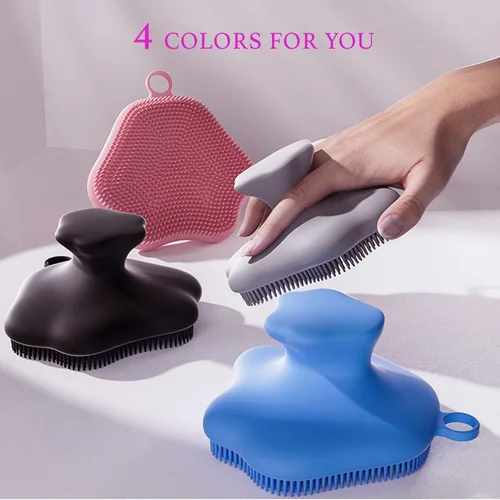 Miniatura 5 de Mini cepillo de limpieza facial de silicona, exfoliante facial manual, almohadilla de cepillo de limpieza, limpiador facial suave para exfoliar