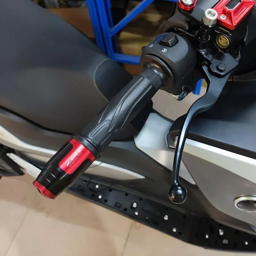 Miniatura 2 de Tapón de manillar para Kawasaki Z300 para VERSYS 300X 250X X250 X300 1000 650 motocicleta CNC Accesorios 7/8 pulgadas 0.866 in Agarres de manillar