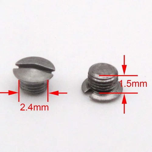 Miniatura 3 de ckpsms Marca - 20 piezas # KP-19033 Bobbin Case Tornillo de tensión para caja de bobina de tamaño L M y más
