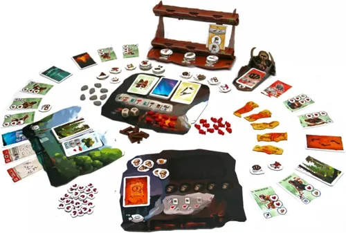 Miniatura 6 de Asmodee Juego de mesa Paleo: una aventura paleolítica cooperativa para entusiastas de la estrategia, diversión familiar cooperativa para niños