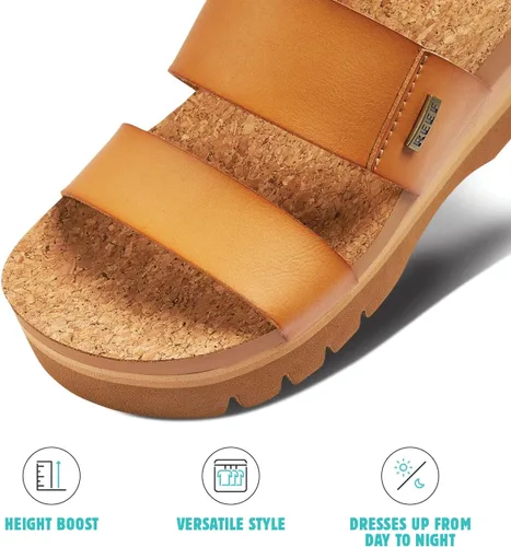 Miniatura 4 de REEF Sandalias Cushion Vista Higher Slide para mujer