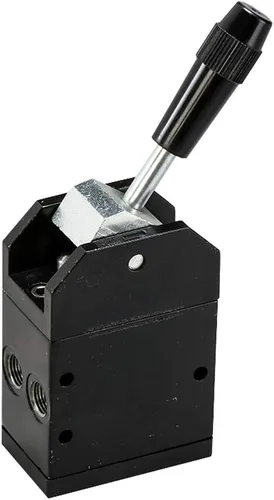Miniatura 2 de Fulgem Productos Neumática mecánica Toggle Style Válvulas de aire para válvulas accionadas, sin retención, interruptor manual, 1/8" (F) Puerto NPT