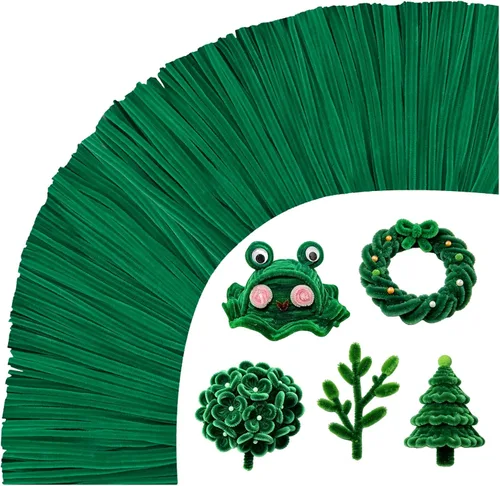 Miniatura 17 de Limpiapipas para manualidades a granel, regalos de juguetes y juegos para niños, 200 piezas de artes y manualidades, tallos de chenilla, suministros