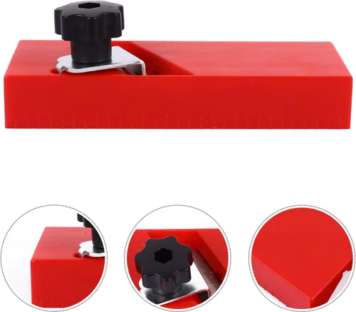 Miniatura 7 de DOITOOL Cepilladora de madera manual compacta, herramienta de mano de 45 grados para proyectos de carpintería de bricolaje, cepilladora de plástico