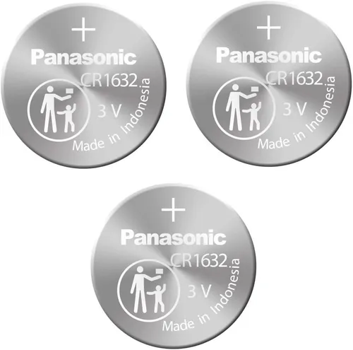 Panasonic CR1632-3 CR1632 - Batería de litio (3 V, 3 unidades)