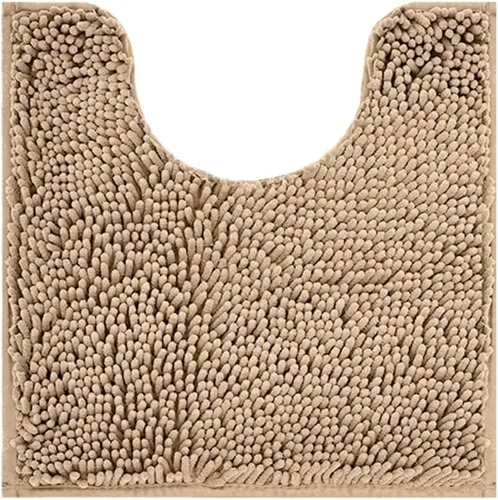 Miniatura 44 de Reyox Tapete de baño de felpilla, tapetes para inodoro en forma de U, tapete de baño de felpa suave, absorbente y peludo, tapete de contorno