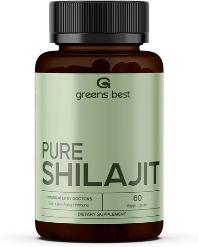 GREEN'S BEST Cápsulas Pure Himalayan Shilajit – Suplemento orgánico de ácido fúlvico para energía y apoyo inmunológico – Aumenta la resistencia y la