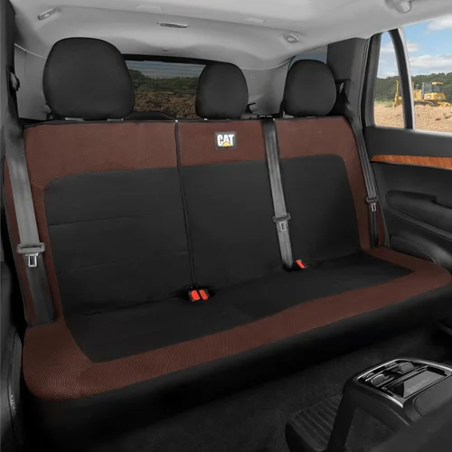 Miniatura 18 de Fundas de asiento para coches, camiones y SUV Cat MeshFlex – Fundas de asiento grises para asientos delanteros, protectores de asiento de camión