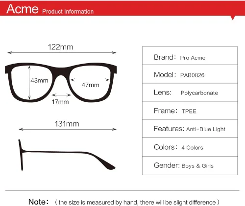 Miniatura 6 de Gafas de bloqueo de luz azul para niños, marco irrompible para niños y niñas (3-12 años)