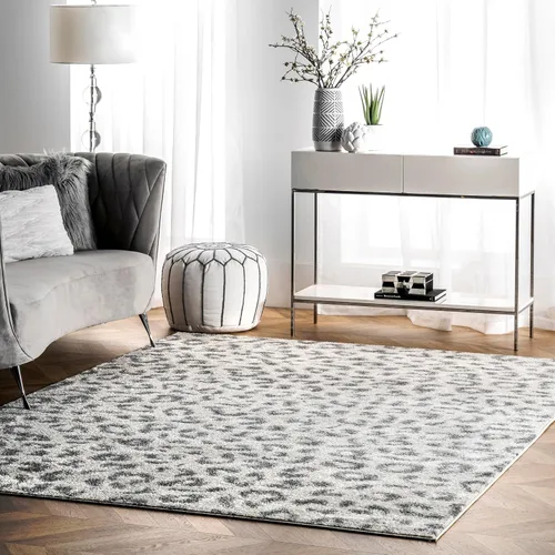 Miniatura 14 de nuLOOM Brooks - Alfombra con estampado de leopardo, 6 pies 7 pulgadas x 9 pies, beige Brooks Beige