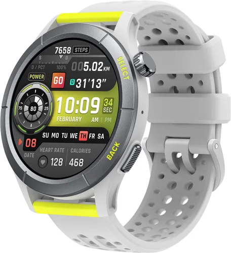 Amazfit Cheetah Smart Watch 47mm, GPS de doble banda, monitor de sueño, reloj deportivo con entrenador de carrera AI, Amazon Alexa integrado, para