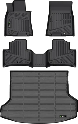 Miniatura 60 de Alfombrillas y revestimiento para maletero para Jeep Grand Cherokee L 2021-2025 (6 pasajeros, sin consola central) con respaldo, revestimientos