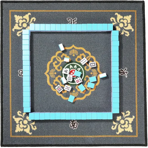 Miniatura 4 de Mose Cafolo Set de Juego de Mahjong Chino Profesional, 146 Fichas Numeradas de Gran Tamaño con Estuche de Viaje, Set Completo de Fichas de Mahjong