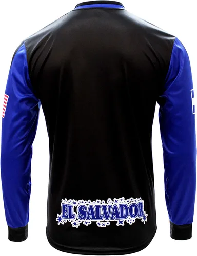 Miniatura 4 de Jersey Hombre El Salvador y USA Arza Design Manga Larga