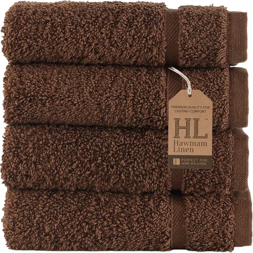 Miniatura 70 de Juego de 6 toallas de baño negras para baño, algodón turco original, suave, absorbente y de primera calidad, 2 toallas de baño, 2 manos y 2 toallas