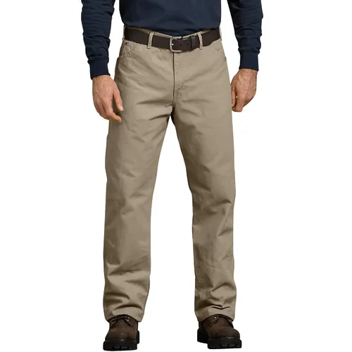 Miniatura 39 de Dickies Jeans de carpintero para hombre, ajuste relajado, pierna recta, Negro, 30 x 30