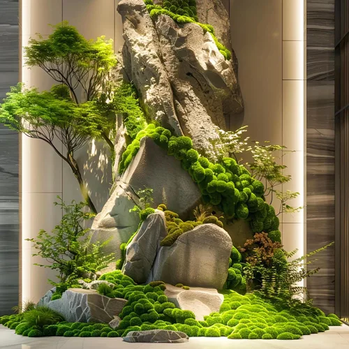Miniatura 7 de TurelinnG Decoración de musgo preservado, musgo de bosque real, musgo para manualidades, flexible para manualidades, hogar, pared, terrario