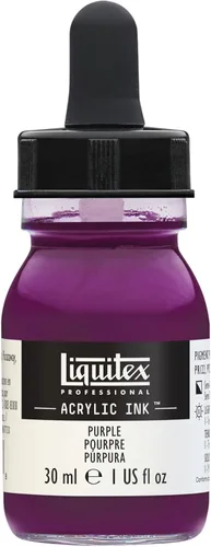 Miniatura 39 de Liquitex - Pintura acrílica profesional INK! Jarro de 1 onza, color blanco de titanio Bronce Rico Iridiscente
