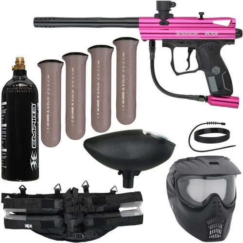 Miniatura 9 de Action Village Kit de Paquete de Pistola de Paintball Kingman Spyder Epic (Victor)