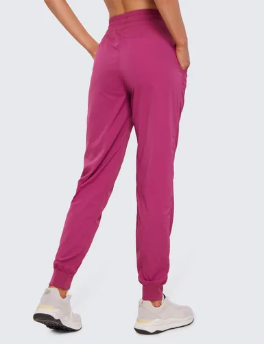 Miniatura 2 de CRZ YOGA Pantalones deportivos ligeros de entrenamiento para mujer, pantalones casuales de cintura alta para correr al aire libre con bolsillos