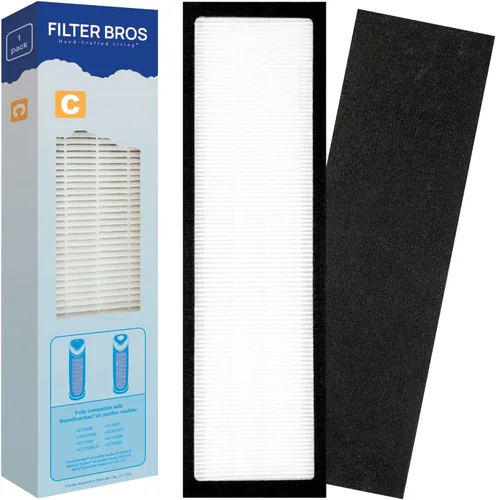 Miniatura 8 de Filter Bros - Filtro de carbono C 4 unidades de repuesto para GermGuardian FLT28CB4 AC5250PT